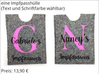 Impfpassh&uuml;llen - Gaby, Nancy