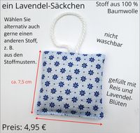 Lavendels&auml;ckchen Bl&uuml;mchen blau